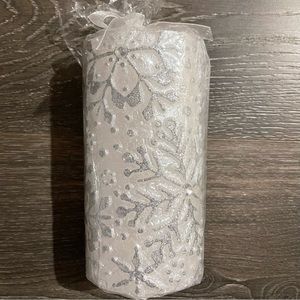 Snowflake Candle